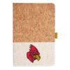 Cork And Heathered Fabric Hardcover Journal 5.5" X 8.25" Thumbnail