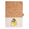 Cork And Heathered Fabric Hardcover Journal 5.5" X 8.25" Thumbnail