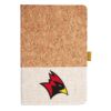 Cork And Heathered Fabric Hardcover Journal 5.5" X 8.25" Thumbnail