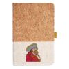 Cork And Heathered Fabric Hardcover Journal 5.5" X 8.25" Thumbnail