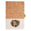 Cork And Heathered Fabric Hardcover Journal 5.5" X 8.25" Thumbnail