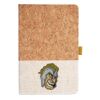 Cork And Heathered Fabric Hardcover Journal 5.5" X 8.25" Thumbnail
