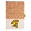 Cork And Heathered Fabric Hardcover Journal 5.5" X 8.25" Thumbnail