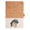 Cork And Heathered Fabric Hardcover Journal 5.5" X 8.25" Thumbnail