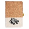 Cork And Heathered Fabric Hardcover Journal 5.5" X 8.25" Thumbnail