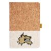 Cork And Heathered Fabric Hardcover Journal 5.5" X 8.25" Thumbnail