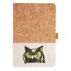 Cork And Heathered Fabric Hardcover Journal 5.5" X 8.25" Thumbnail