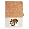 Cork And Heathered Fabric Hardcover Journal 5.5" X 8.25" Thumbnail