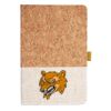 Cork And Heathered Fabric Hardcover Journal 5.5" X 8.25" Thumbnail