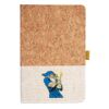 Cork And Heathered Fabric Hardcover Journal 5.5" X 8.25" Thumbnail
