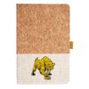 Cork And Heathered Fabric Hardcover Journal 5.5" X 8.25" Thumbnail