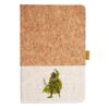 Cork And Heathered Fabric Hardcover Journal 5.5" X 8.25" Thumbnail