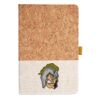 Cork And Heathered Fabric Hardcover Journal 5.5" X 8.25" Thumbnail