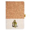 Cork And Heathered Fabric Hardcover Journal 5.5" X 8.25" Thumbnail