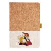 Cork And Heathered Fabric Hardcover Journal 5.5" X 8.25" Thumbnail