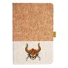 Cork And Heathered Fabric Hardcover Journal 5.5" X 8.25" Thumbnail