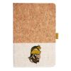 Cork And Heathered Fabric Hardcover Journal 5.5" X 8.25" Thumbnail