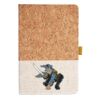 Cork And Heathered Fabric Hardcover Journal 5.5" X 8.25" Thumbnail