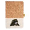 Cork And Heathered Fabric Hardcover Journal 5.5" X 8.25" Thumbnail