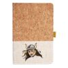 Cork And Heathered Fabric Hardcover Journal 5.5" X 8.25" Thumbnail