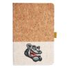 Cork And Heathered Fabric Hardcover Journal 5.5" X 8.25" Thumbnail