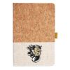 Cork And Heathered Fabric Hardcover Journal 5.5" X 8.25" Thumbnail