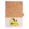 Cork And Heathered Fabric Hardcover Journal 5.5" X 8.25" Thumbnail