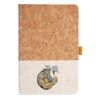 Cork And Heathered Fabric Hardcover Journal 5.5" X 8.25" Thumbnail