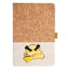 Cork And Heathered Fabric Hardcover Journal 5.5" X 8.25" Thumbnail