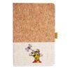 Cork And Heathered Fabric Hardcover Journal 5.5" X 8.25" Thumbnail