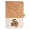 Cork And Heathered Fabric Hardcover Journal 5.5" X 8.25" Thumbnail