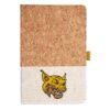 Cork And Heathered Fabric Hardcover Journal 5.5" X 8.25" Thumbnail
