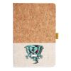 Cork And Heathered Fabric Hardcover Journal 5.5" X 8.25" Thumbnail