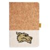 Cork And Heathered Fabric Hardcover Journal 5.5" X 8.25" Thumbnail