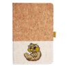 Cork And Heathered Fabric Hardcover Journal 5.5" X 8.25" Thumbnail