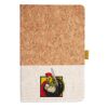 Cork And Heathered Fabric Hardcover Journal 5.5" X 8.25" Thumbnail