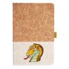 Cork And Heathered Fabric Hardcover Journal 5.5" X 8.25" Thumbnail
