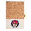 Cork And Heathered Fabric Hardcover Journal 5.5" X 8.25" Thumbnail