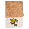 Cork And Heathered Fabric Hardcover Journal 5.5" X 8.25" Thumbnail
