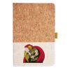 Cork And Heathered Fabric Hardcover Journal 5.5" X 8.25" Thumbnail