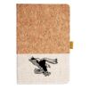 Cork And Heathered Fabric Hardcover Journal 5.5" X 8.25" Thumbnail