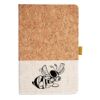 Cork And Heathered Fabric Hardcover Journal 5.5" X 8.25" Thumbnail