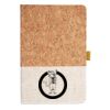 Cork And Heathered Fabric Hardcover Journal 5.5" X 8.25" Thumbnail