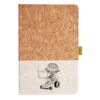 Cork And Heathered Fabric Hardcover Journal 5.5" X 8.25" Thumbnail
