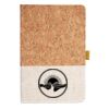 Cork And Heathered Fabric Hardcover Journal 5.5" X 8.25" Thumbnail