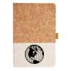 Cork And Heathered Fabric Hardcover Journal 5.5" X 8.25" Thumbnail