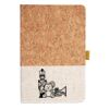 Cork And Heathered Fabric Hardcover Journal 5.5" X 8.25" Thumbnail