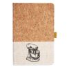 Cork And Heathered Fabric Hardcover Journal 5.5" X 8.25" Thumbnail