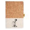 Cork And Heathered Fabric Hardcover Journal 5.5" X 8.25" Thumbnail