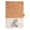 Cork And Heathered Fabric Hardcover Journal 5.5" X 8.25" Thumbnail